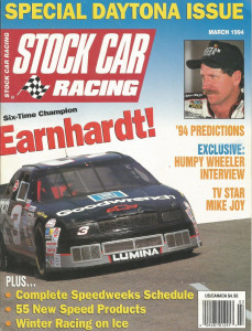 STOCK CAR RACING 1994 MAR - Ruggiero, Johnson, Penske, Dale Williams